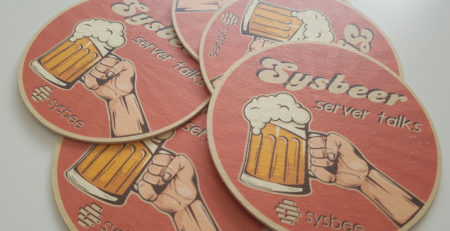 sysbeer beer coaster